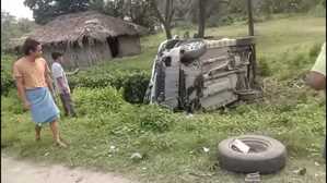 सड़क हादसे में अरुणाचल के विधायक को मामूली चोटें